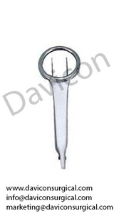 Pinza para Cejas de Acero Inoxidable con Acabado Mate |   Instrumentos de Belleza Modelo DE-3010 de DAVICON ENTERPRISES - Product Image 2