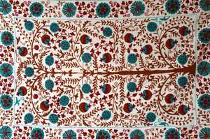 Christmas Wholesale High Quality Uzbek Folk <b>Style</b> Tapestry Suzani Wall Hanging Decorative Bohemian <b>Bedding</b> Throw Sofa Decor - Product Image 4