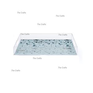 Plateau de service en acrylique au design magnifique, qualité supérieure, taille et forme personnalisées, plateau alimentaire pour restaurant - Product Image 5