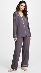 Pijamas de algodón para mujer, ropa de dormir de manga larga, sexy, novedad - Product Image 4