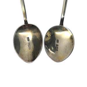 Juego de 2 cucharas de boda de acero inoxidable con diseño esmaltado multicolor de la India, ideal para utensilios de cocina, suministros de cocina de mesa - Product Image 6