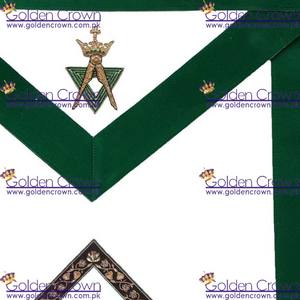 Degré maçonnique AMD Tablier brodé à la main-Maître adorable | Fournisseur de tablier maçonnique Regalia - Product Image 6