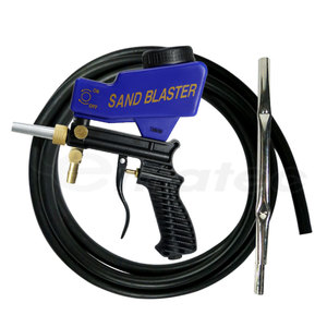 LEMATEC Sablage portable 600cc à alimentation par gravité, 150 PSI max, tuyau d'air inclus - Product Image 5