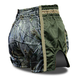 กางเกงขาสั้นผ้าโพลีเอสเตอร์แบบ100% สำหรับมวยไทยกางเกงขาสั้นสำหรับต่อสู้ MMA สวมใส่สบายออกแบบได้ตามที่ต้องการ - Product Image 4