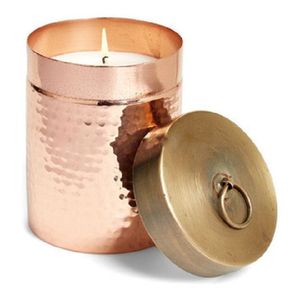 Tarro de vela perfumado de vidrio hecho a mano de primera calidad con tapa personalizada para decoraciones de boda, festivales en casa - Product Image 5