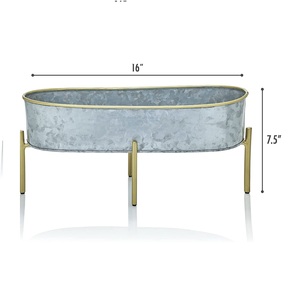 Hot Sale Raised <b>Garden</b> Bed Kit Galvanized Raised Planter Box Outdoor Metal Raised Bed for Vegetables for Growing Fruit - Product Image 1
