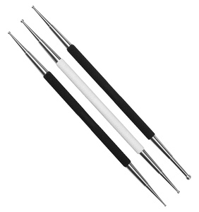 Juego de 3 bolígrafos para decoración de uñas, diseño de mandala, herramientas de punteado de doble punta, accesorios profesionales para decoración de uñas - Product Image 3