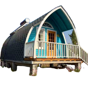 luxury log cabin wooden house prefabricated with top quality