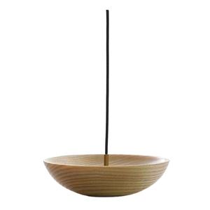 Soporte de palo de incienso de madera al por mayor forma redonda y quemador de incienso de madera nuevo diseño natural y pulido - Product Image 1