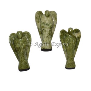 Vente en gros de pierres précieuses Vesonite Anges en pierre de cristal Guérison Fengshui Produits - Product Image 2