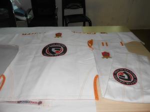 ชุดฝึกทำจากผ้าคอตตอนศิลปะการต่อสู้100% ชุดกิโมโน JJJITSU แบบพรีเมี่ยม - Product Image 4