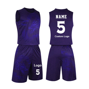 Uniforme de basket-ball personnalisé avec des caractéristiques de séchage rapide et respirantes, options de tailles plus grandes - Product Image 6