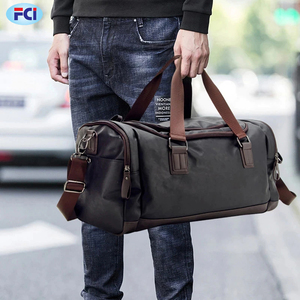 <b>Men</b> <b>Leather</b> Travel <b>Bags</b> Carry on Luggage <b>Men</b> Duffel <b>Bags</b> Handbag Casual Traveling Tote Large Weekend <b>Bag</b> - Product Image 5