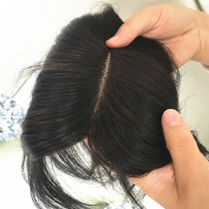 2021 गर्म बेच सीधे बाल टौपी प्राकृतिक रंग closures महिलाओं रेमी मानव बाल wigs के लिए Hairpieces टौपी