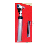 ENT Otoscopio Veterinary Electric Fiber Optic Otoscope Set Stainless Steel Brass Handle Ear Tool Surgical Diagnostic Instruments
