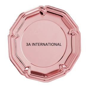 Plateau de service en métal pour biscuits, vaisselle, décoration de table, haute qualité durable, assiettes de service incassables - Product Image 4