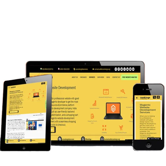 On demand Magento 웹 사이트 디자인 및 모바일 앱 개발 서비스-ProtoLabz eServices