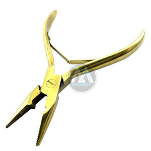 Pince d'extension de cheveux bleus et outils en acier et en acier inoxydable de crochet d'aiguille de traction - Product Image 4