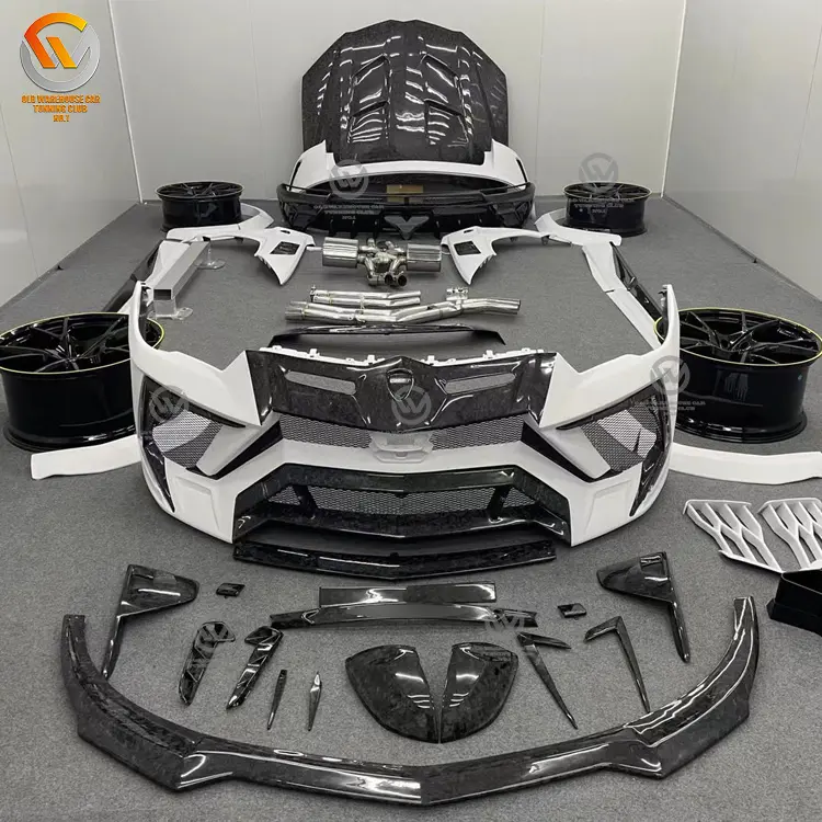 Voor Lamborghini Suv Urus Ms Stijl Carbon Volledige Wide Body Bumper Aero Kits