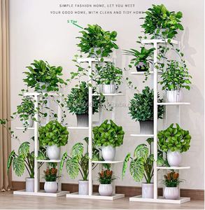 Support de Pots de fleurs en métal, 2020 pièces, 5 niveaux, support pour plantes à fleurs d'intérieur, présentoir - Product Image 3
