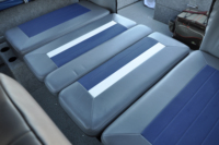 Bateau de pêche de luxe en aluminium de 23 pieds avec cabine complète à vendre