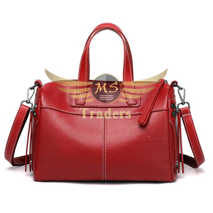 Bolsos de cadena para mujer Bolso cruzado con logotipo personalizado Bolso de moda de cuero genuino para mujer - Product Image 3