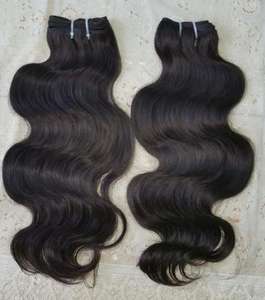 Zéro perte d'extensions de cheveux humains raides vierges indiens Remy add-ons de haute qualité - Product Image 5