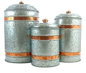 Contenedor de almacenamiento de pan de Metal plateado Vintage, contenedor de almacenamiento de pan de cocina Retro de granja, cajas de pan - Product Image 5