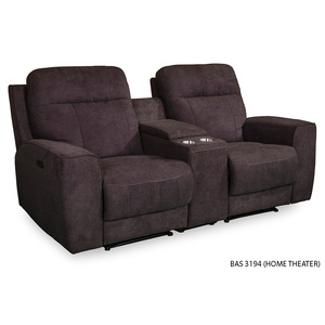 Canapé Home Cinéma SÉRIE HOME CINÉMA BAS NOVA Meubles de salon modernes de luxe en cuir PU de haute qualité Design modulaire - Product Image 1
