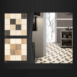 กระเบื้องปูพื้นลายไม้เซรามิก ดีไซน์เงา 40x40ซม - Product Image 4