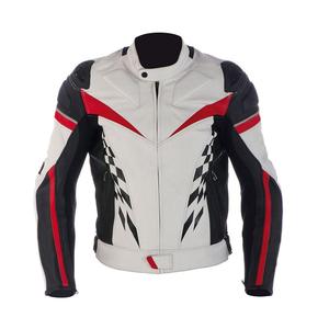 เสื้อแจ็คเก็ตแข่งรถแบบยูนิเซ็กซ์ ไซส์ XL หลายกระเป๋า กันน้ำ ระบายอากาศ กันลม ทนไฟ ป้องกันรังสียูวี ผลิตจากหนัง สำหรับเล่นกีฬา ไซส์พลัส - Product Image 2