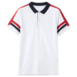 Camiseta de manga corta personalizada para hombre, Polo masculino de alta calidad, venta al por mayor - Product Image 1