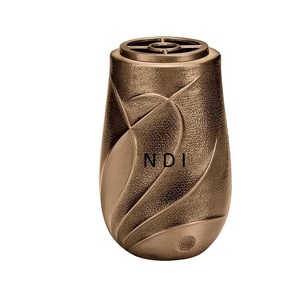 Florero de aluminio antiguo de cobre de alta calidad de diseñador hecho a mano, decoración de boda, maceta de Metal de diseño lujoso - Product Image 1