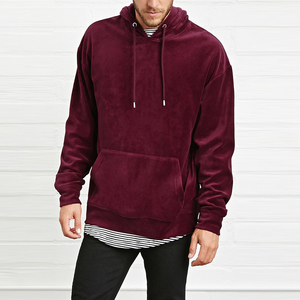 Sudaderas con Capucha de Terciopelo para Hombre, Bordadas Personalizadas, con Dos Bolsillos Delanteros, Suministro OEM, Técnica de Lavado, Talla Grande, Logotipo Personalizado - Product Image 4