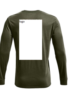 Camiseta de manga larga para hombre, camiseta personalizada de alta calidad, 100% tejida, importada, con cierre a máquina, nueva - Product Image 6