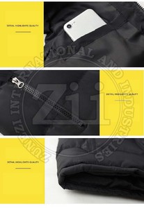 Hot Selling Premium Quality Men's Eco-Friendly <b>Waterproof</b> Canvas Body Warmer Winter <b>Jacket</b> with Stand Collar - Product Image 2