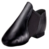Chaussures de danse jazz traditionnelles pour femmes en gros, coupe basse, en cuir PU et cuir véritable, couleur personnalisable, plates et professionnelles