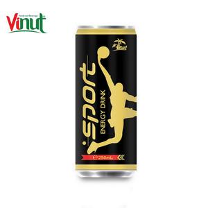 Bebida energética personalizable deportiva, 250ml, precio al por mayor - Product Image 1