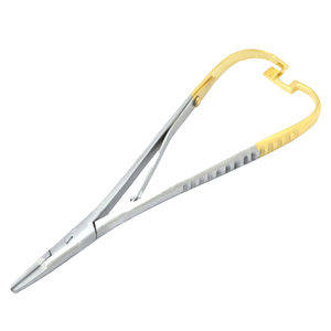 Portaagujas de Sutura Kalt-Arruga de 13.5 cm, Instrumentos Manuales para Cirugía y Laboratorio Dental, Pinzas de Acero, Plástico, Madera y Resina - Product Image 2