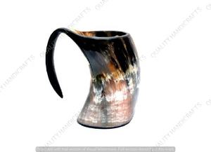 Vente en gros Nouveau design de qualité supérieure Corne à boire viking Tasse à bière Capacité 20 oz Cadeaux d'affaires Fabricant d'Inde Artisanat de qualité - Product Image 6