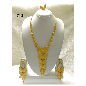 African Collection Necklace <b>Set</b> Gold Plated <b>Jewellery</b> <b>for</b> <b>Weddings</b> Parties Engagements Anniversaries & Gifts - Product Image 1