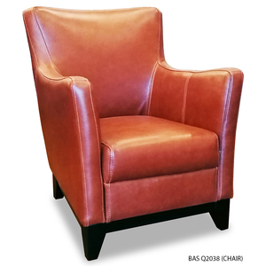 Chesterfield-sofá moderno clásico de tela de cuero, mueble elegante y lujoso para sala de estar, BASQ2038 - Product Image 1
