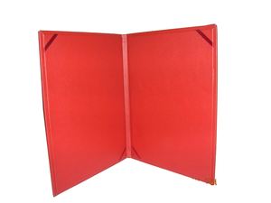 Porte-menu en cuir en gros A4 dossier de menu alimentaire - Product Image 3