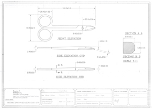 คีมตัดฟันสแตนเลสแบบใช้มือรูปมงกุฎเครื่องมือผ่าตัด - Product Image 3
