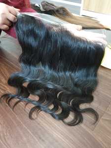 Vietnam Factory's Top Selling 28-Inch Frontal <b>Wigs</b> Best Quality Remy Hair Extensions Luxury Curl Style Good Price 100g Minh Hair - Product Image 4