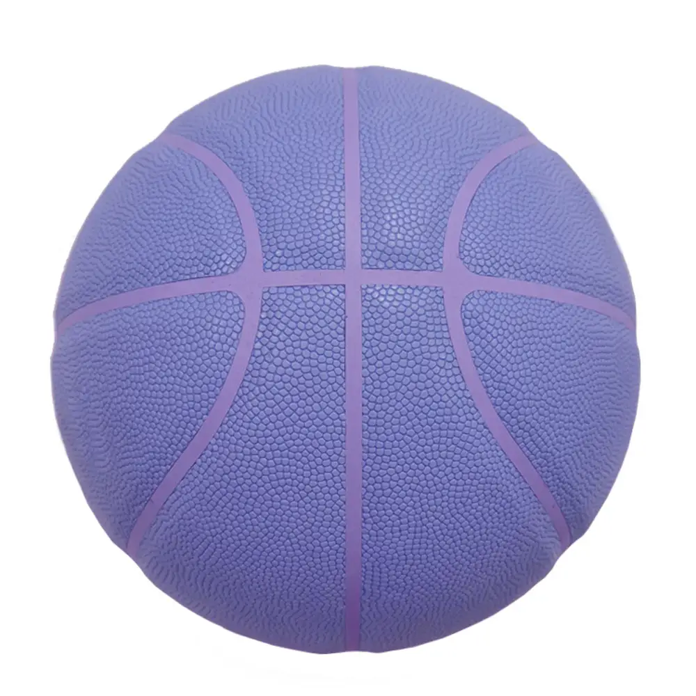 Factory custom PU material personalized training basketball ball black basketball