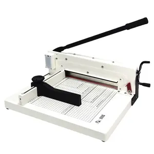 可定制断头台手动切纸机雷森899S激光指南重型切纸机