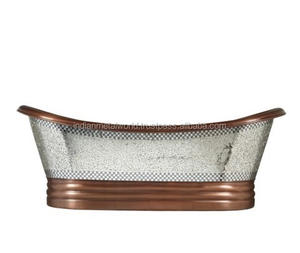 Baignoire en cuivre, nouveau style mosaïque de style européen, meilleures ventes avec finition antique - Product Image 5