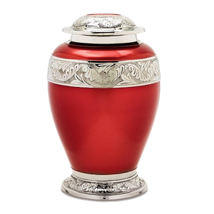 Los mejores precios, banda tallada en oro rojo, latón, cremación para adultos, urna para cenizas funerarias, urnas de corazón de recuerdo a juego, precios al por mayor, Metal - Product Image 6