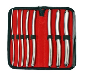 Dilatador Hegar Juego de 8 piezas Manual Certificado CE con estuche de cuero Embalaje Hecho de acero inoxidable de calidad alemana - Product Image 5